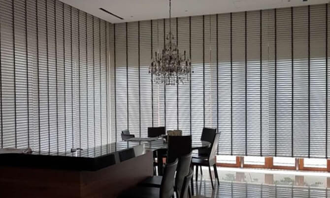 Fabric Venetian Blinds Singapore