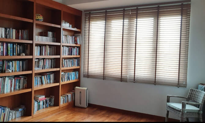 Fabric Venetian Blinds Singapore