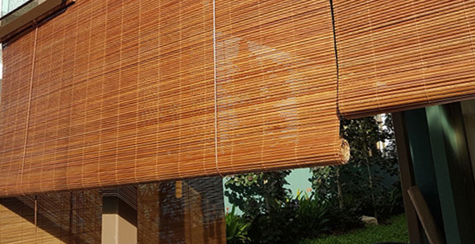 Bamboo Chicks Outdoor Bamboo Chicks Singapore Sin Hup Seng